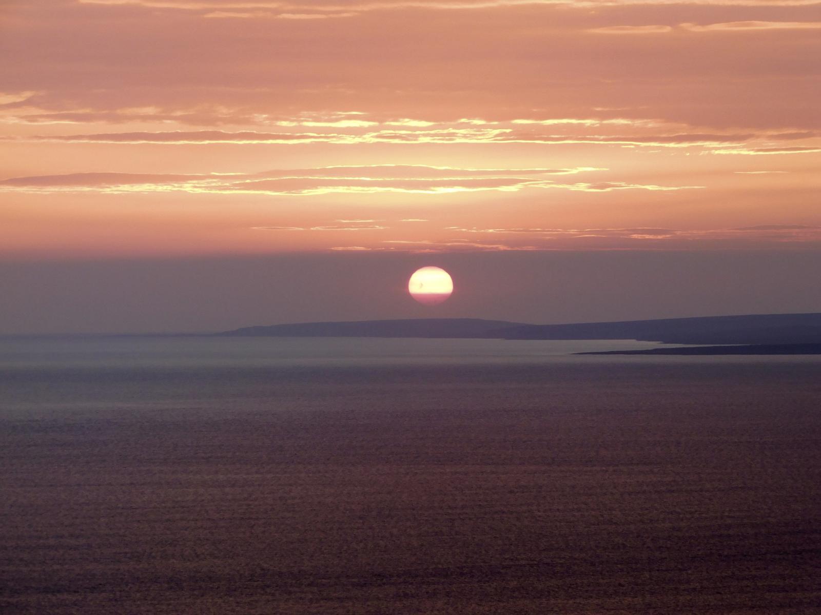 Sunset at Moher 